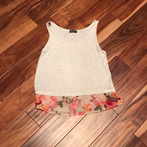 2/$20 Papermoon for Stitch Fix mixed media tank